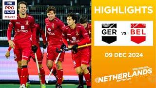 FIH Hockey Pro League 2024-25 Highlights: Germany vs Belgium (M) | Match 2