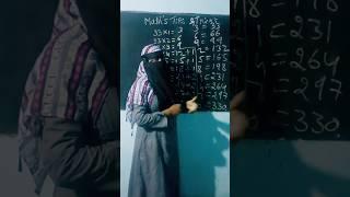 33 table easy trick mere mehboob tum etna badal jaouge #maths #yt #love #shorts #shortsvideo #short