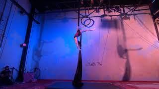 Laura Emiola Aerial Artist - "The Greatest Showman" - Aerial Silks Act