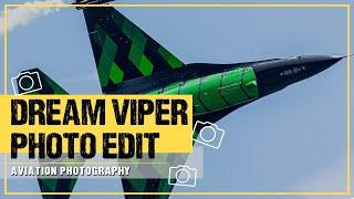 Dream Viper - Lightroom Editing Workflow - Belgian Air Force F16