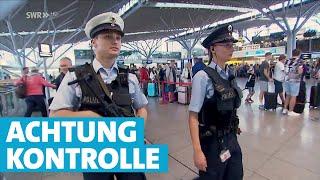 Unterwegs mit der Bundespolizei am Stuttgarter Flughafen