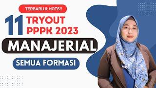 [PART 121] AYO TRYOUT!! 12 SOAL MANAJERIAL PPPK 2023!! HOTS & MENJEBAK!! #pppk #pppk2023 #tryouts