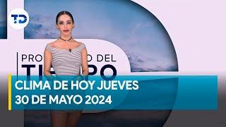 Pronóstico del tiempo para Costa Rica 30 de mayo de 2024, con Emily Quiñones