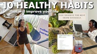 10 HEALTHY HABITS that will IMPROVE YOUR LIFE in 2025 | journal, morning routine, Yesoul bike & more