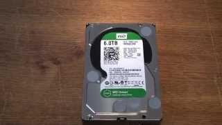 6.0 TB Western Digital HDD WD60EZRX Close Look