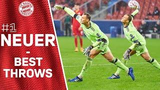 Die besten Abwürfe von Manuel Neuer