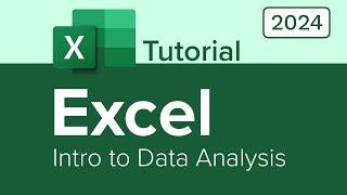 Excel Intro to Data Analysis Tutorial