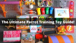 The Ultimate Parrot & Cockatiel Training Toy Guide | TheParrotTeacher