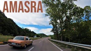 Black Sea Drive in 4k!-Driving to the authentic town of Amasra