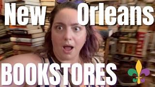 independent bookstore shopping in New Orleans | bookstore tour & NOLA vlog