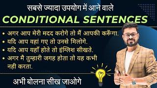 If Clauses - Conditional Sentences | यदि वाले Sentences | English Speaking Practice