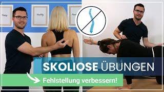 4 Skoliose Übungen gegen Deine Beschwerden  Selbsttest und Ursachen