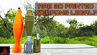 Are 3D Printed Weapons Legal To Make?