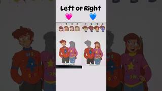 Which one is correct ? Dipper and Mabel from Gravity Falls - 9 #art #gravityfalls
