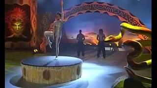 Africa's got talent - snake woman. ( Schlangenfrau)