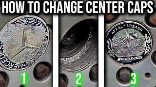 DIY Mercedes-Benz Wheel Center Cap Replacement | Easy Step-by-Step Guide