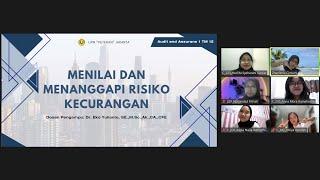 KELOMPOK 4 | PRESENTASI VIDEO | AUDIT & ASURANS 1 | TM 14 | MENILAI DAN MENANGGAPI RISIKO KECURANGAN