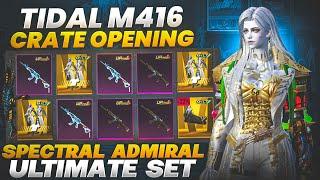 GLACIER TIDAL EMBRACE M416 OPENING | SPECTRAL ADMIRAL ULTIMATE SET CRATE OPENING | New ACE 32 SKIN 