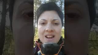 Katerina Vati 25 February 2020 Live on Lesvos Greece Reporting on the riot police.