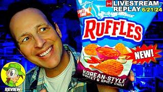 Ruffles® Korean-Style Sweet & Spicy Chili Review  Livestream Replay 6.21.24 ⎮ Peep THIS Out! ️‍️