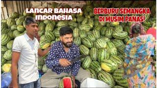 LANCAR BAHASA INDONESIA, PEMUDA INDIA INI AJAK BERBURU SEMANGKA DI MUSIM PANAS..!