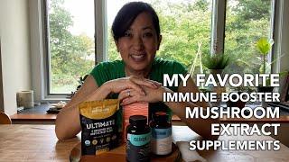 Boost Your Immune System This Fall with Medicinal Mushroom Extracts.  These Are My Favorites!