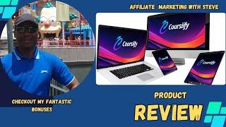 Coursiify | Review & Demo + Bonuses| Steve Dibua