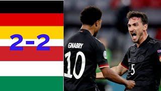 Germany vs Hungary 2−2 - All Gоals & Extеndеd Hіghlіghts - 2021