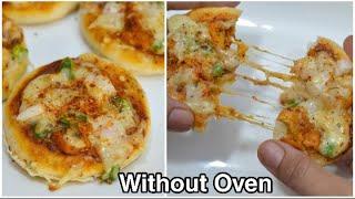 Mini Pizza Without Oven | Ramazan Special Mini Pizza | BY Mommy's Kitchen