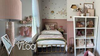 HOME VLOG: TODDLER ROOM REVEAL | DIY ACCENT WALL | DECORATE WITH ME | JENNY JACKS