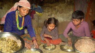 dharme brother's family kitchen in the village || Rural Nepal || @ruralnepall