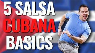 Die 5 wichtigsten SALSA CUBANA Grundschritte!