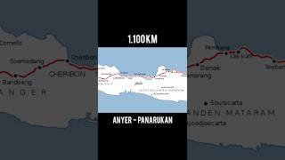 Pembangunan Jalan Raya Pos: Anyer-Panarukan #shorts #sejarah