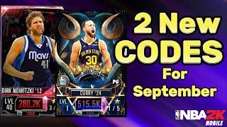 nba 2K mobile codes  All NEW Steph Curry and Dirk Nowitzki Codes Are finally Out ! #nba2kmobile