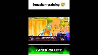 Jonathan training skills  #bgmishorts #bgmi #pubgshorts #pubg