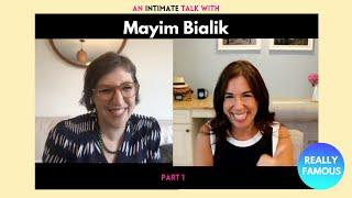 MAYIM BIALIK opens up about her childhood + mental health struggles + how therapy helps