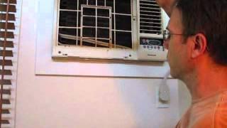 Installing a New Air Conditioner (AC) Wall Unit - Part #1: removing the old unit.