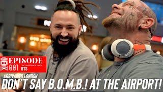 Don't say B.O.M.B.  at the Airport! - Day 1 -  Five Finger Death Punch Europe Tour