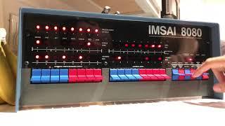 IMSAI 8080 Power Up