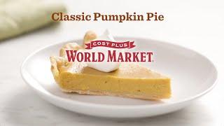 World Market Pumpkin Butter Classic Pumpkin Pie