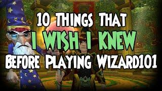 10 Things I Wish I Knew Before Playing Wizard101