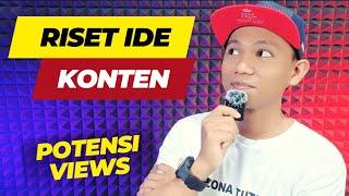 Mau Tau IDE Konten Yang Rame Views - Gini Caranya !