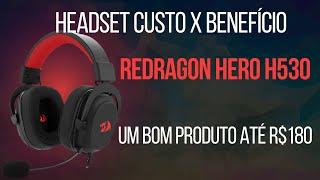 Unboxing e Primeiras Impressões do Headset Redragon Hero H530