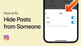 How To Hide Instagram Posts from Someone