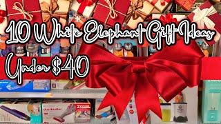 10 WHITE ELEPHANT GIFT IDEAS UNDER $40 | SECRET SANTA GIFT IDEAS | Gift Ideas for Anyone