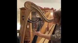 Frozen Sunlight for Lever Harp, Kristine Warmhold, music & harp