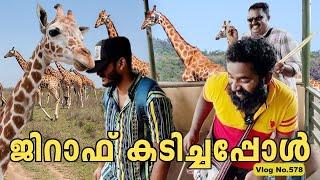 M4 Tech Feeding Giraffes | ജിറാഫ് കടിച്ചപ്പോൾ സംഭവിച്ചത് | Safari World and Marine Park Thailand