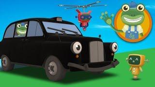 Tony The Taxi Visits Gecko's Garage | Taxi For Kids