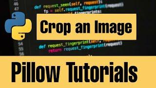Python pillow (PIL) tutorial : crop an image using python