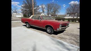 1967 Pontiac LeMans Convertible Put Back On The Road After 38 Years!